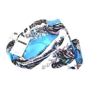 DOVAVA Men's Swim Trunks / Mesh Lining Quick Dry Bathing Suit Above Knee Ocean